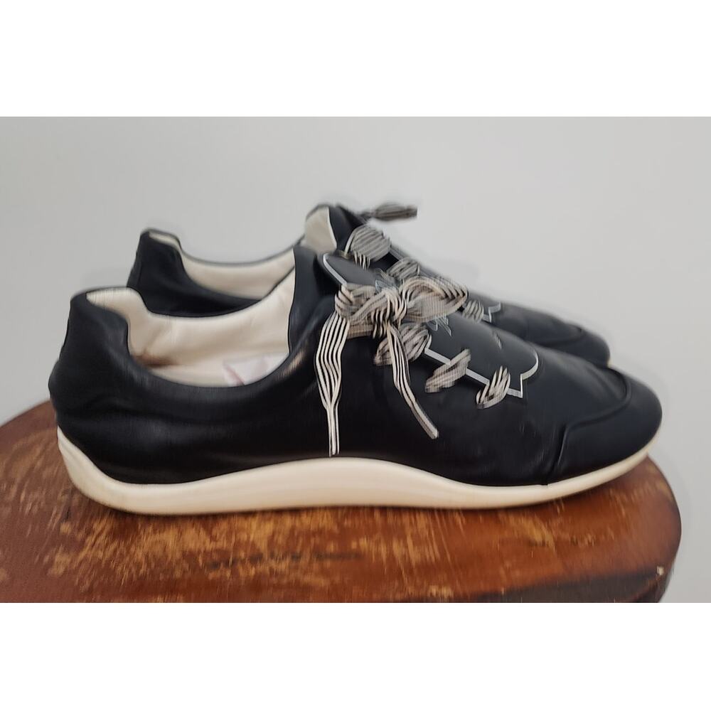 Roger Vivier Paris Genuine Leather Athletic Sneakers Size 39 1/2 39.5 - Picture 2 of 12
